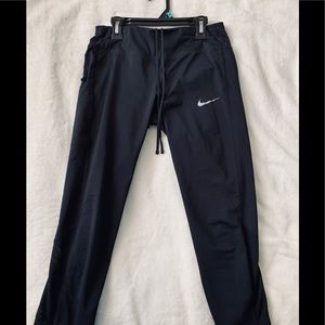 Nike capris with mesh on the back